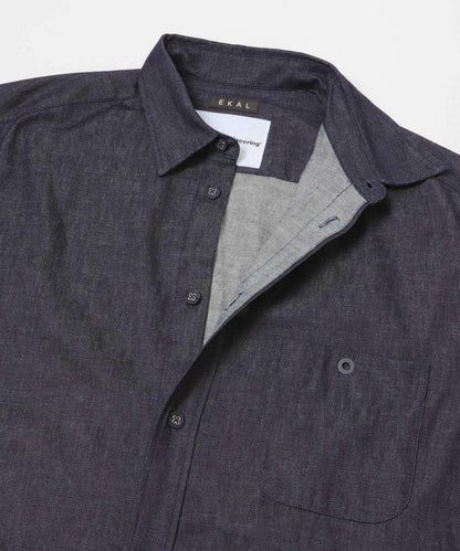 White Mountaineering×EKAL MID GUSSET SLEEVE EYELET POCKET SHIRTS 聯名襯衫