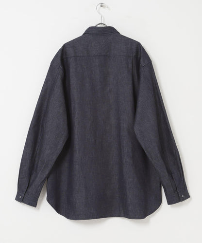 White Mountaineering×EKAL MID GUSSET SLEEVE EYELET POCKET SHIRTS 聯名襯衫