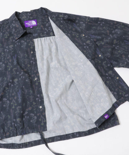 THE NORTH FACE PURPLE LABEL Flower Printed Cropped Shirts