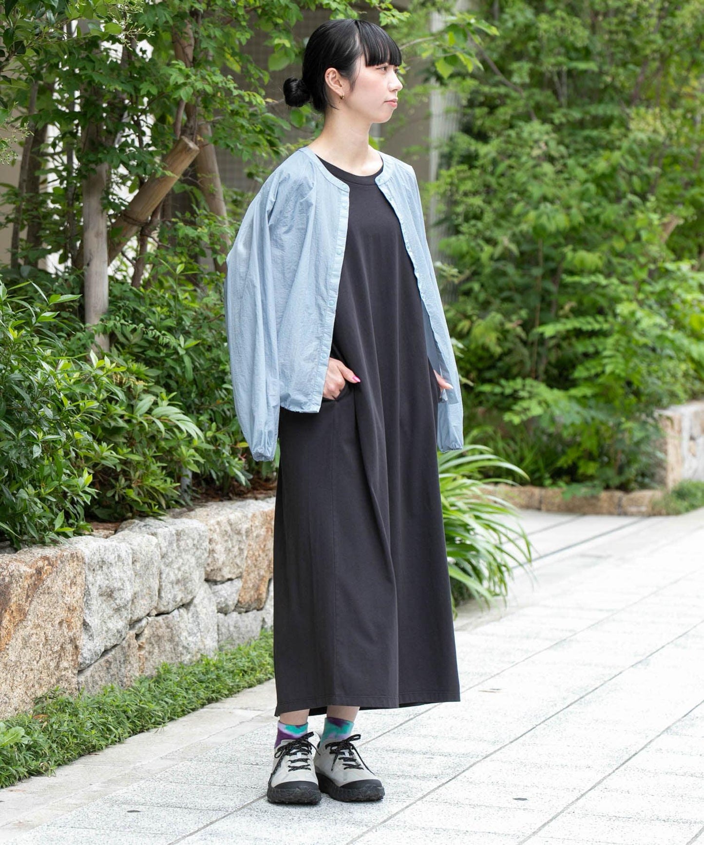 防紫外線 透視尼龍針織開衫