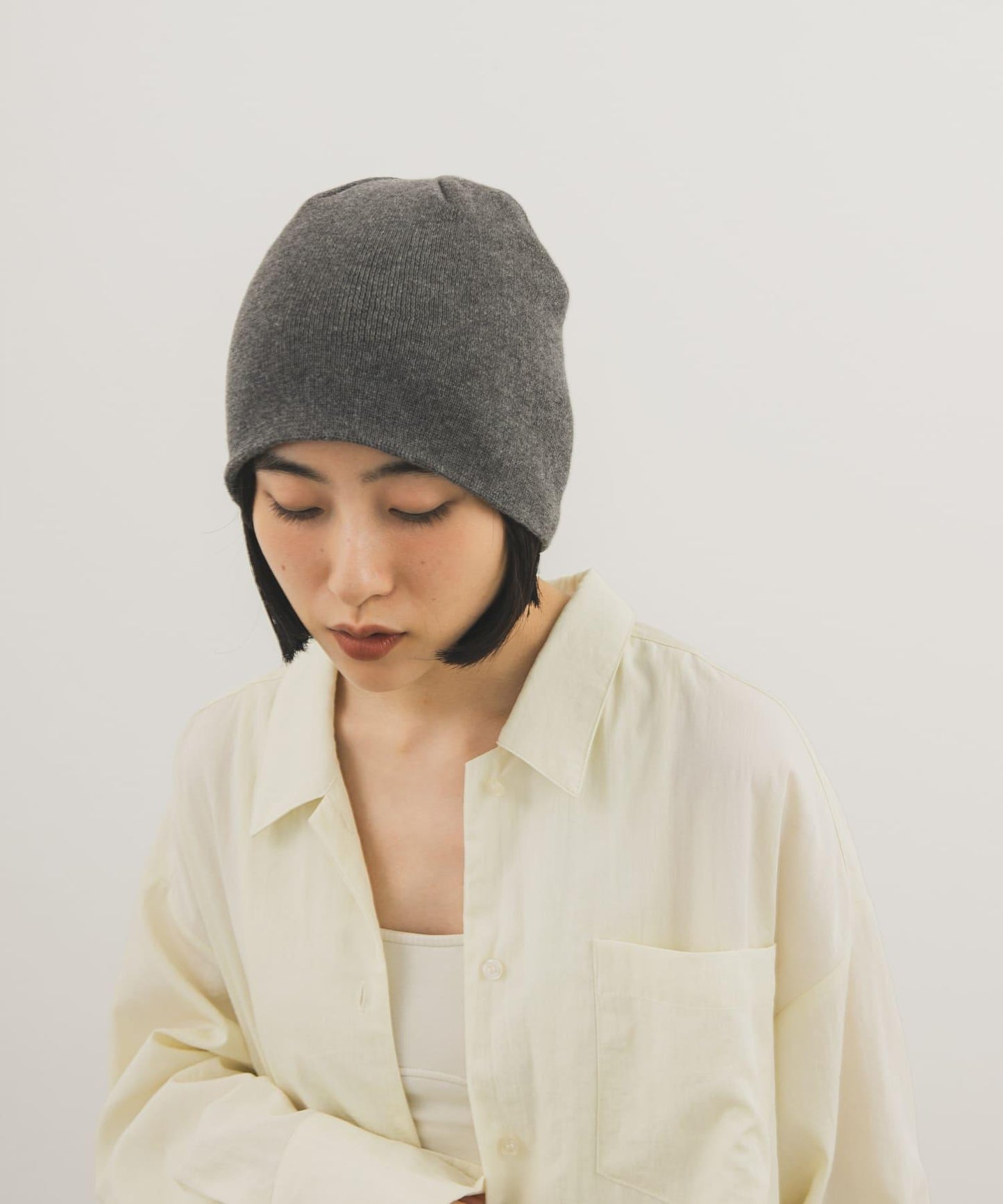 簡約針織毛線帽