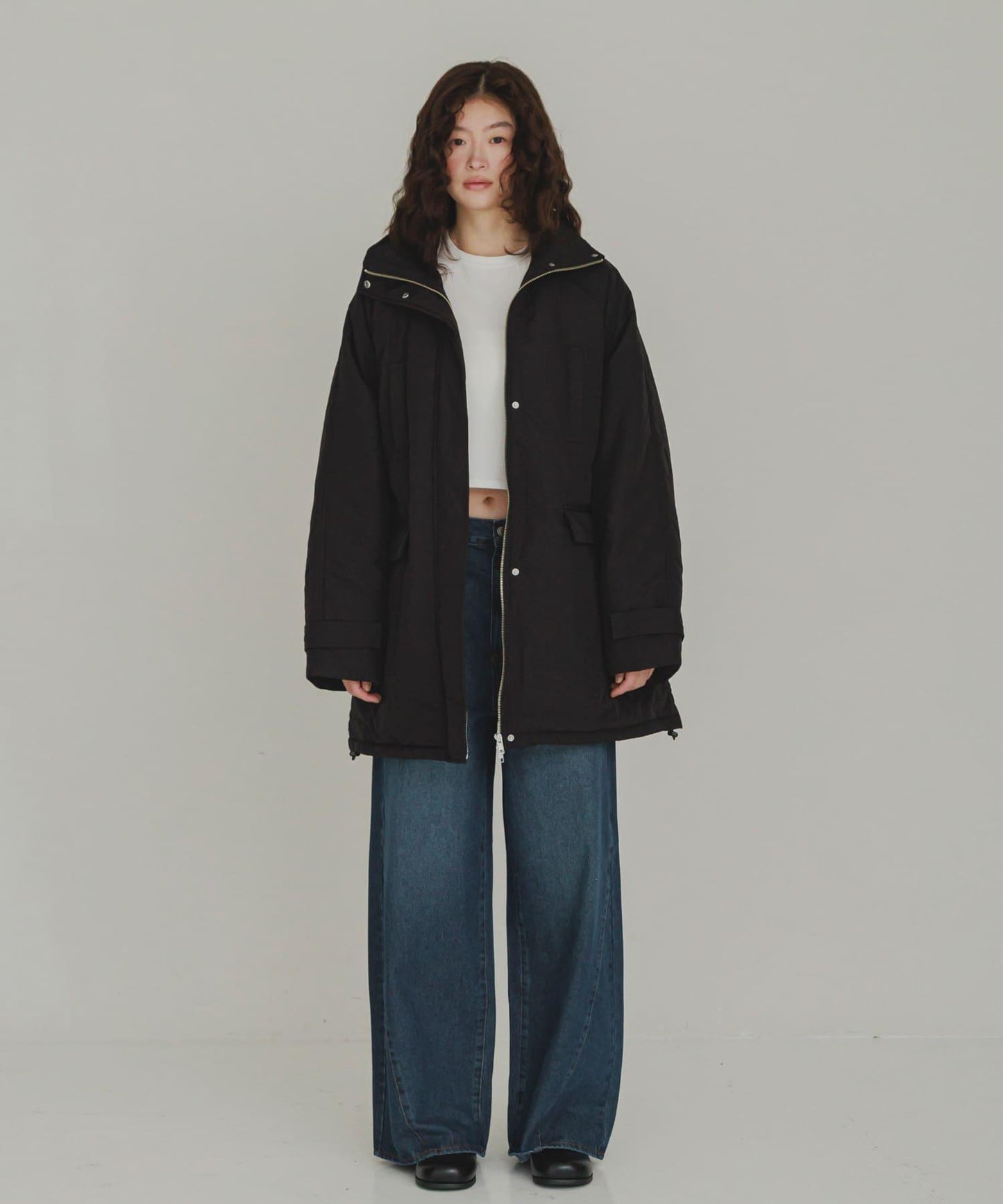 Monster Padded 中長款大衣