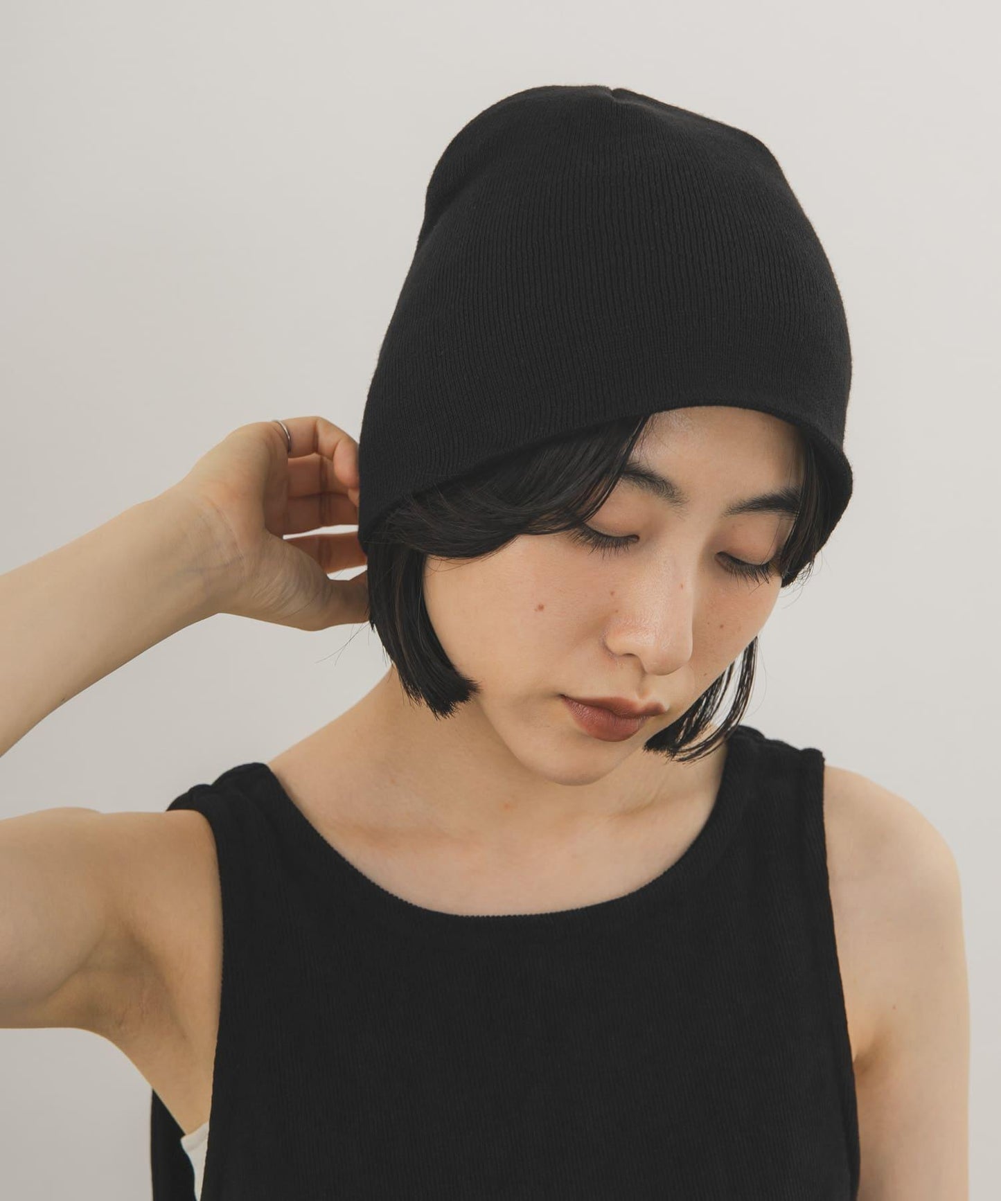 簡約針織毛線帽