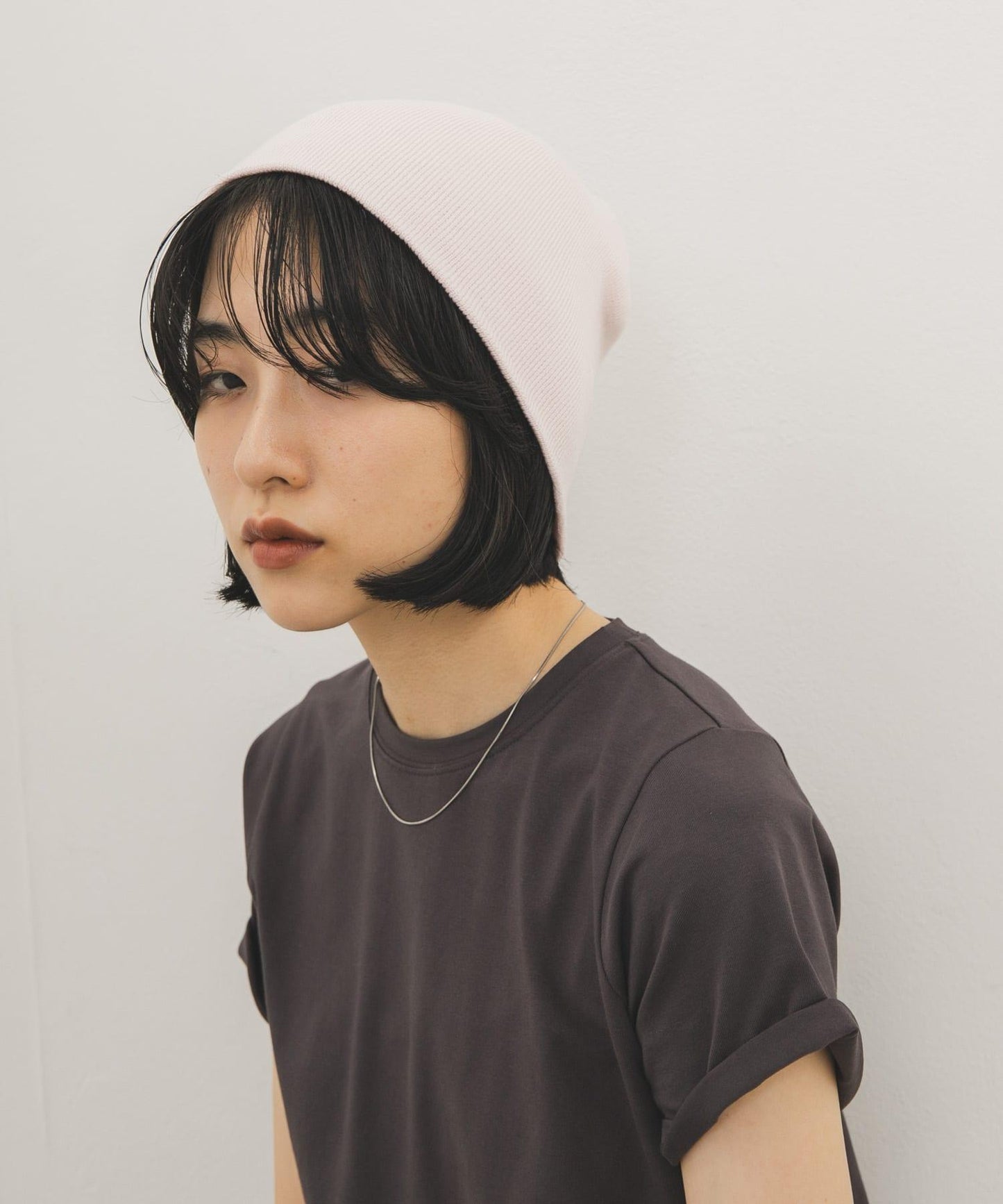 簡約針織毛線帽