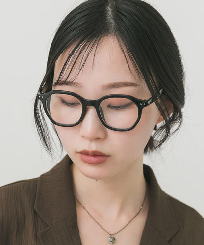 八邊形框架平光眼鏡
