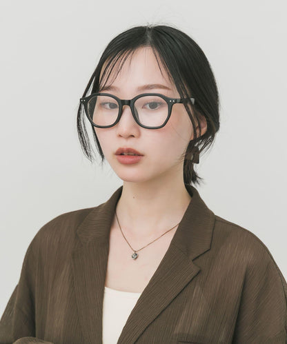 八邊形框架平光眼鏡