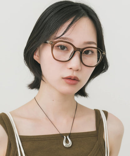 八邊形框架平光眼鏡