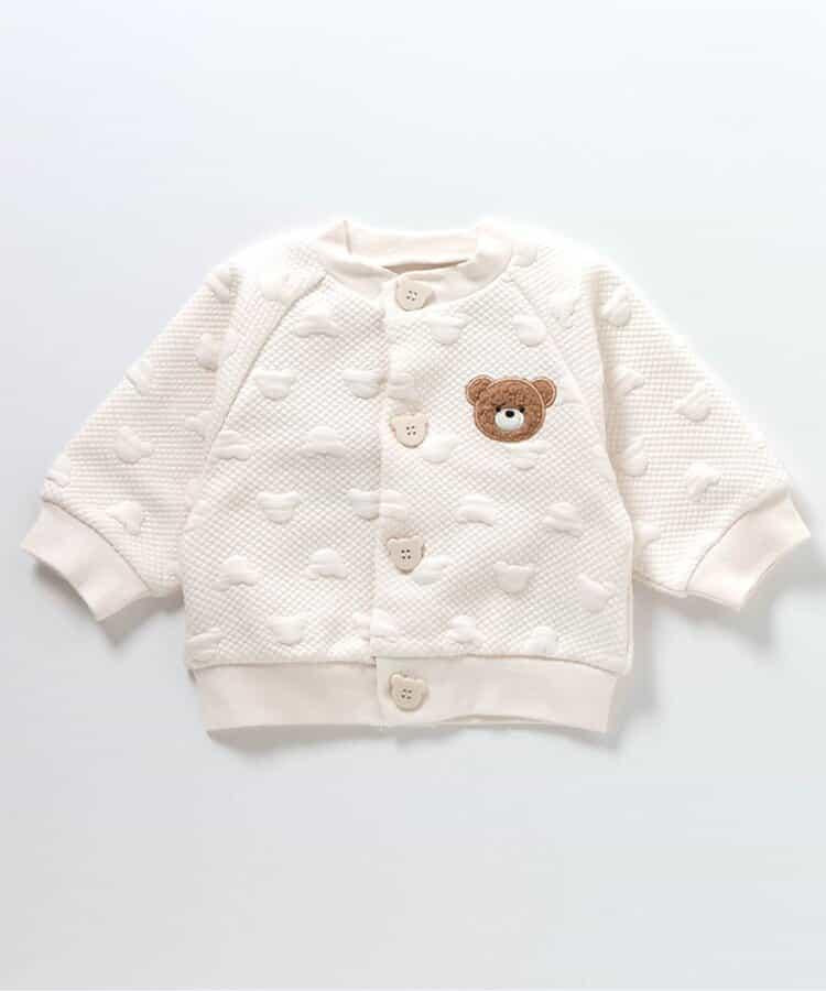 【tiny bear Palette】提花針織開衫