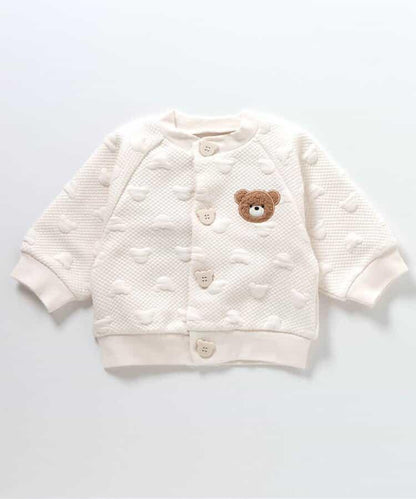 【tiny bear Palette】提花針織開衫