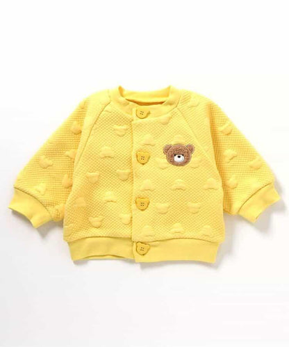【tiny bear Palette】提花針織開衫
