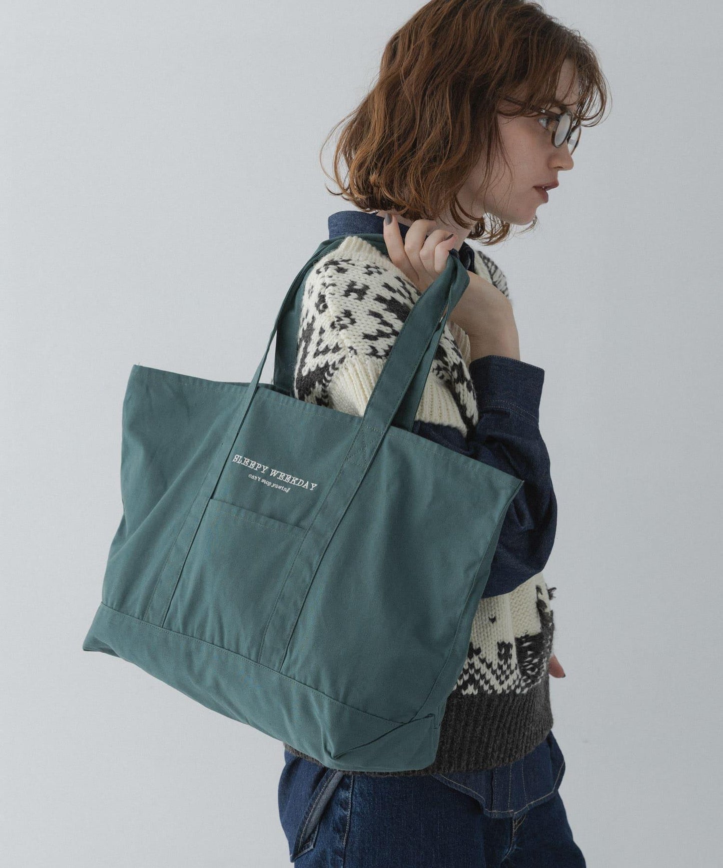 SLEEPY WEEKDAY TOTEBAG 托特包