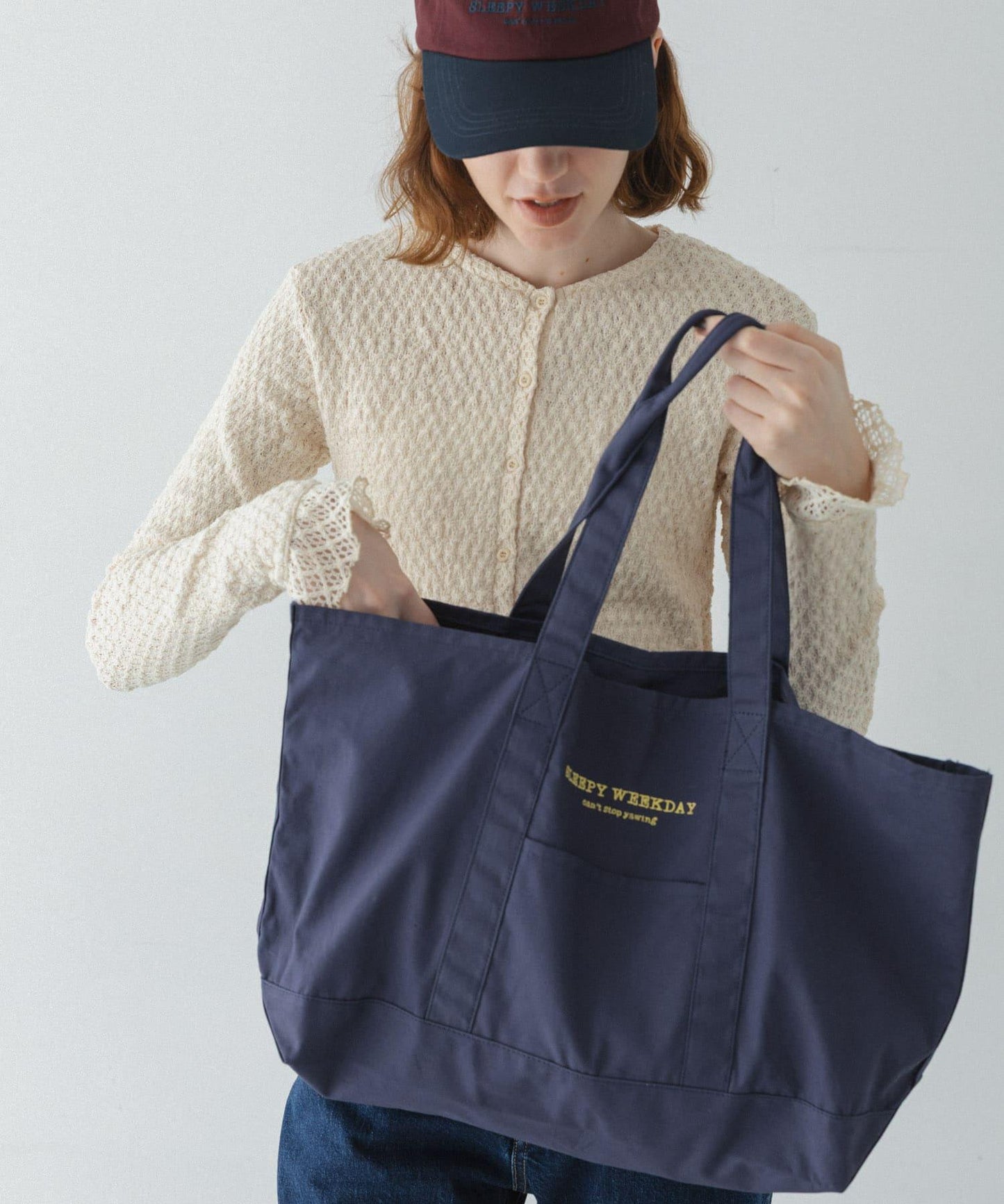 SLEEPY WEEKDAY TOTEBAG 托特包