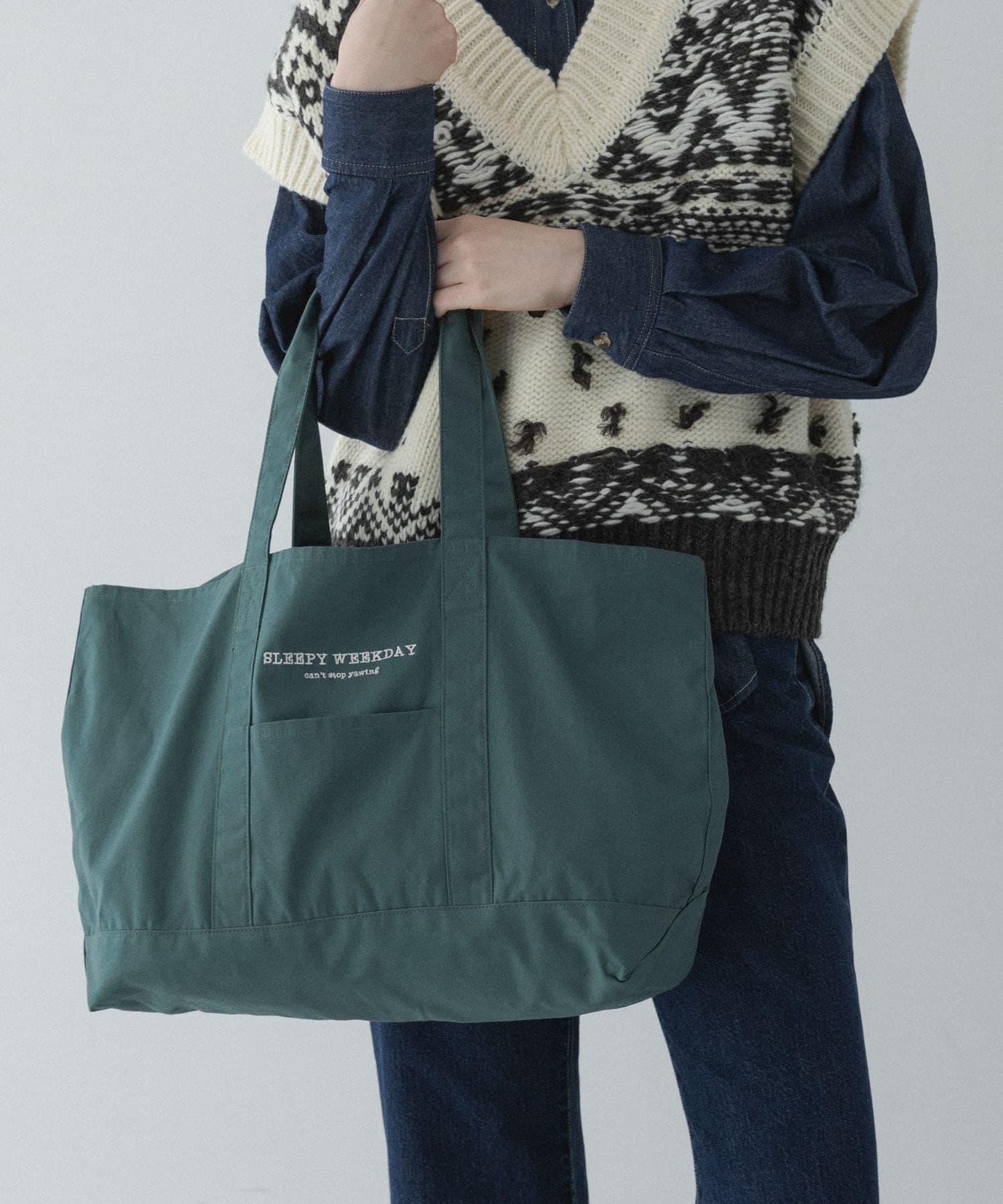 SLEEPY WEEKDAY TOTEBAG 托特包