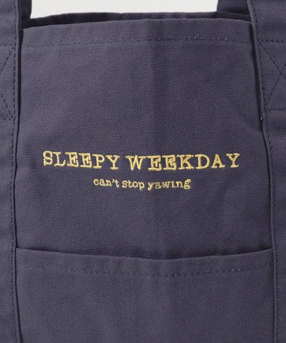 SLEEPY WEEKDAY TOTEBAG 托特包