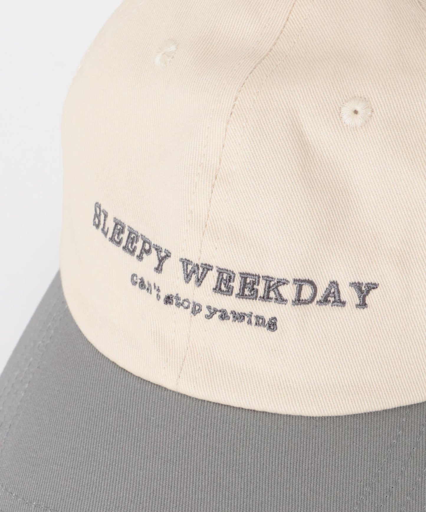 SLEEPY WEEKDAY 棒球帽