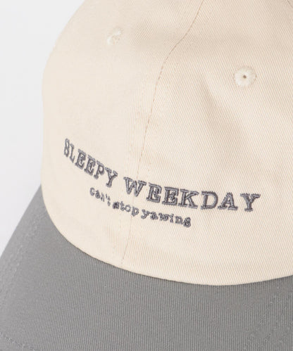SLEEPY WEEKDAY 棒球帽