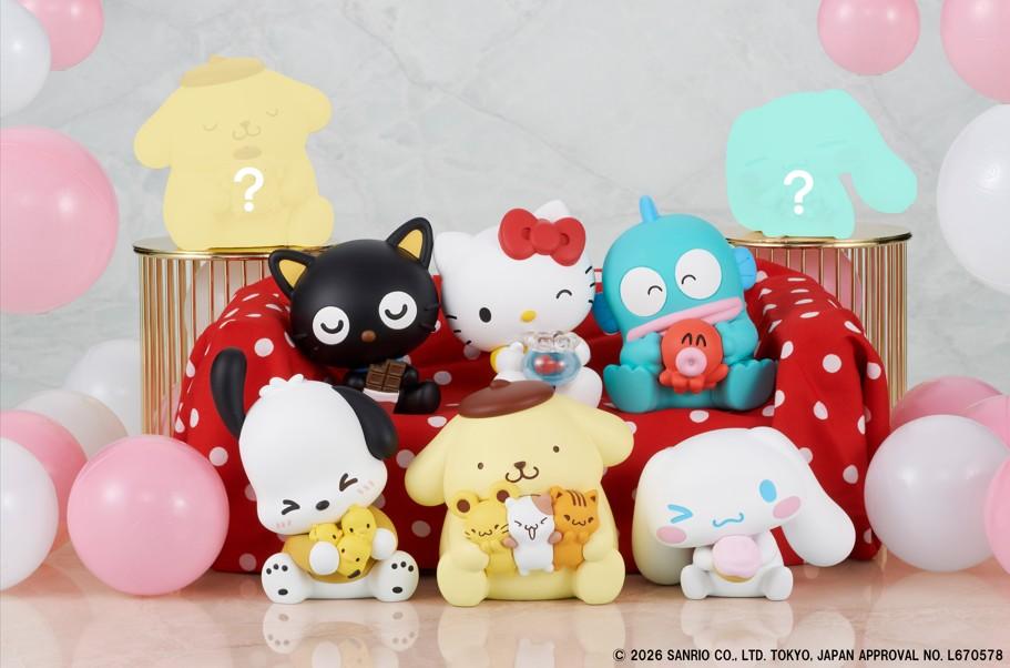 三麗鷗 PERIHAPI! 肩ズンHug. Hello Kitty and Friends PART.2 盒裝8個入