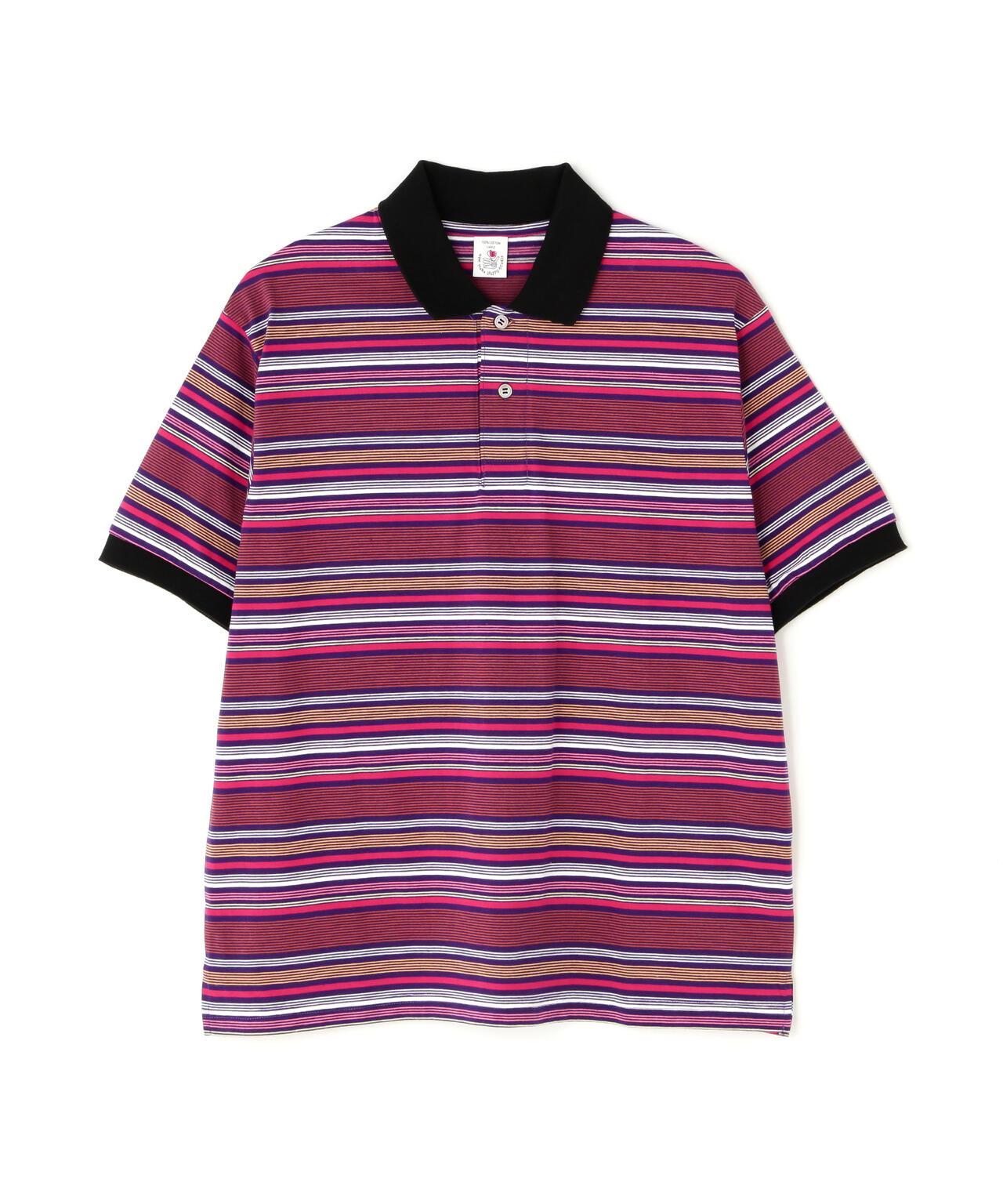 The Make Happy Studio/ザメイクハッピーストゥディオ/BODER POLO SHIRTS
