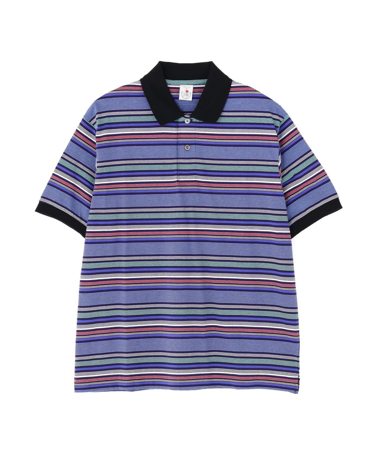 The Make Happy Studio/ザメイクハッピーストゥディオ/BODER POLO SHIRTS