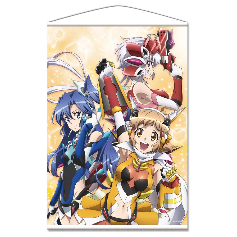 戰姬絕唱Symphogear XV B2掛畫B 響&翼&克莉絲
