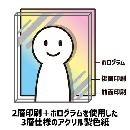 SK∞ エスケーエイト（無限滑板） 全息亞克力色紙 暦&ランガ vol.1
