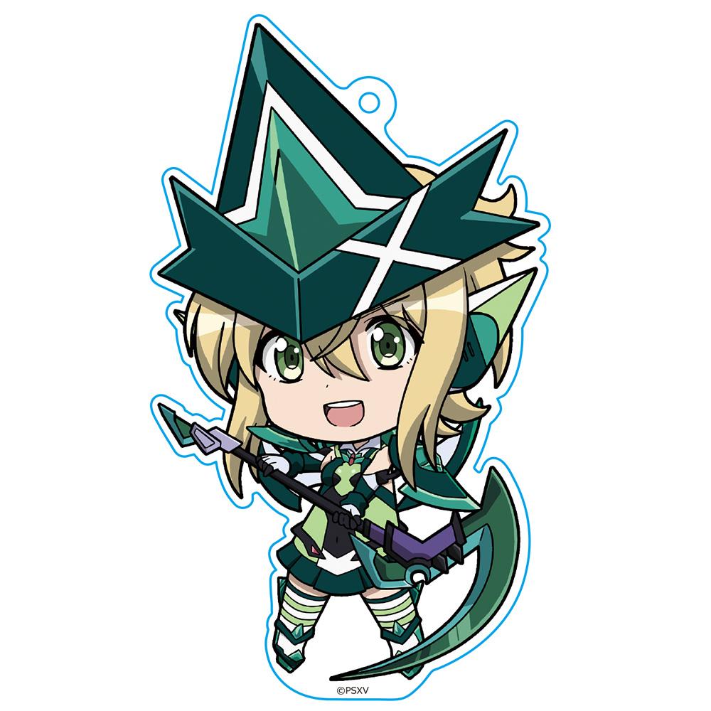 戰姬絕唱Symphogear XV ぷにこれ！キーホルダー(スタンド付) 暁 切歌 鑰匙扣