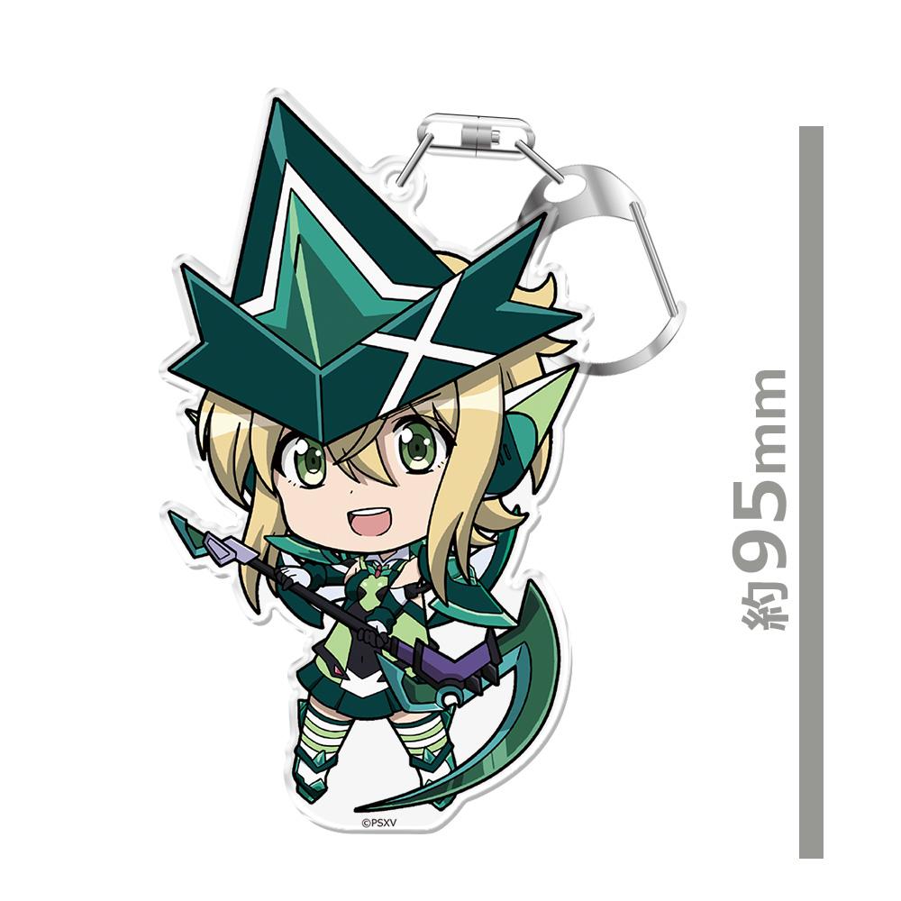 戰姬絕唱Symphogear XV ぷにこれ！キーホルダー(スタンド付) 暁 切歌 鑰匙扣