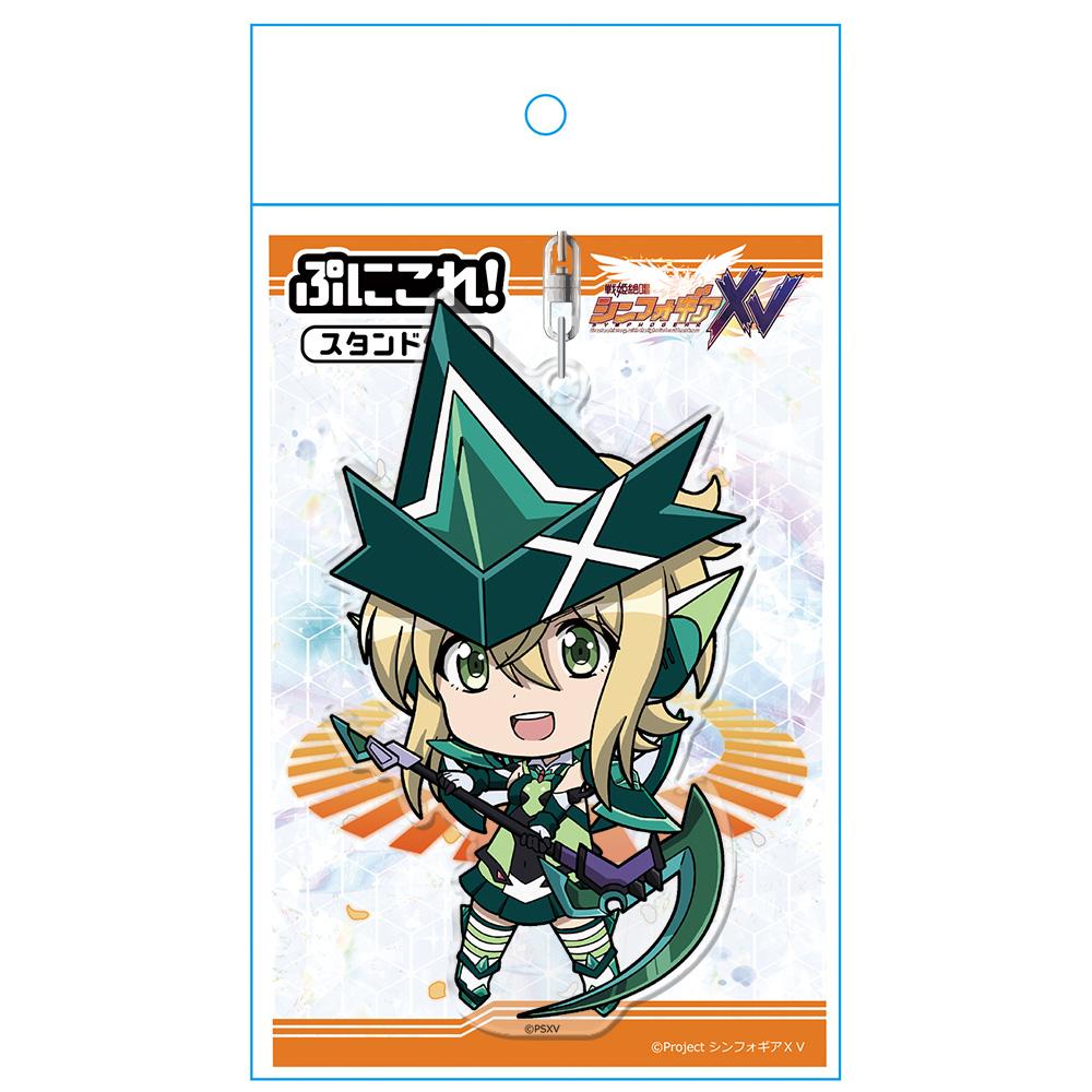戰姬絕唱Symphogear XV ぷにこれ！キーホルダー(スタンド付) 暁 切歌 鑰匙扣