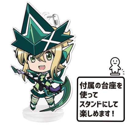 戰姬絕唱Symphogear XV ぷにこれ！キーホルダー(スタンド付) 暁 切歌 鑰匙扣
