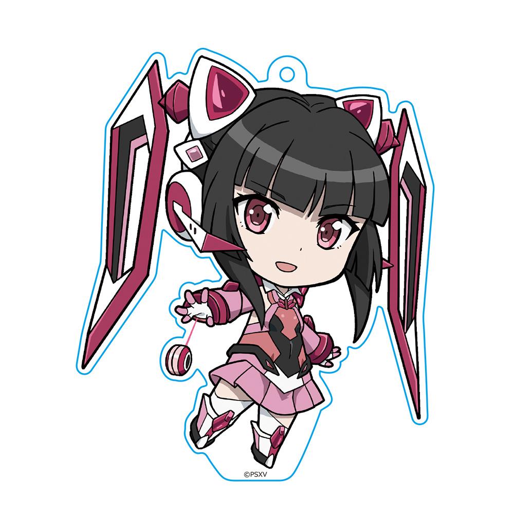 戰姬絕唱Symphogear XV ぷにこれ！キーホルダー(スタンド付) 月読 調 鑰匙扣