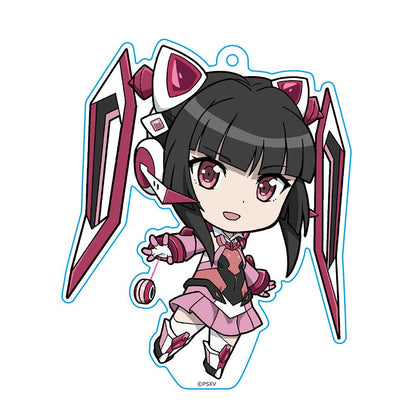 戰姬絕唱Symphogear XV ぷにこれ！キーホルダー(スタンド付) 月読 調 鑰匙扣