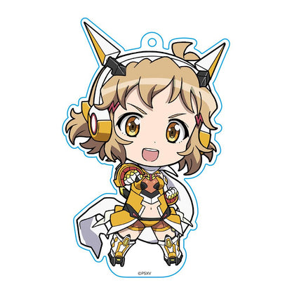 戰姬絕唱Symphogear XV ぷにこれ！キーホルダー(スタンド付) 立花 響