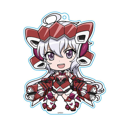 戰姬絕唱Symphogear XV ぷにこれ！キーホルダー(スタンド付) 雪音クリス