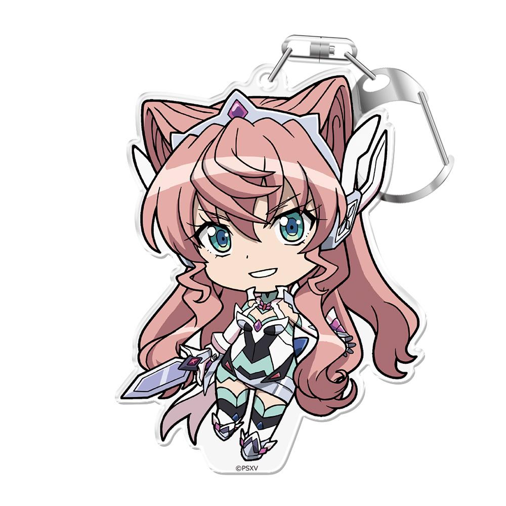 戰姬絕唱Symphogear XV ぷにこれ！キーホルダー(スタンド付) マリア・カデンツァヴナ・イヴ 鑰匙扣