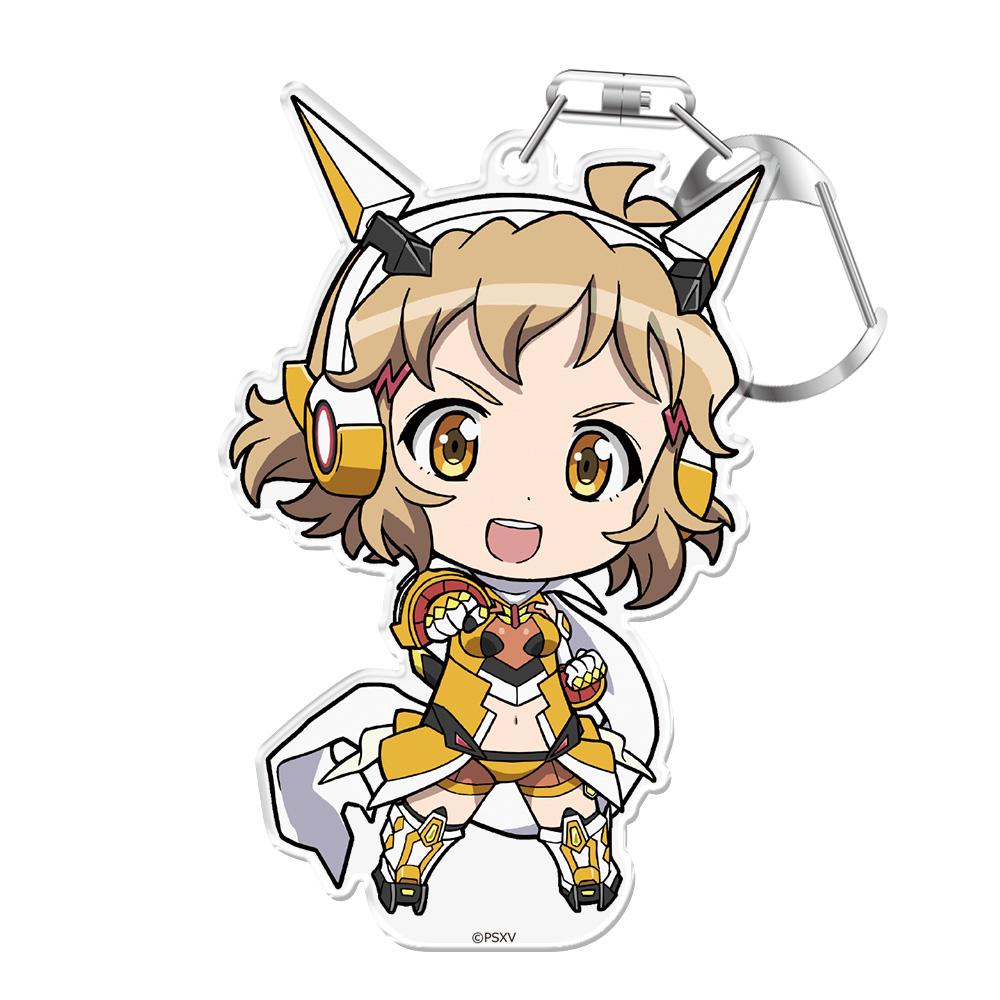 戰姬絕唱Symphogear XV ぷにこれ！キーホルダー(スタンド付) 立花 響