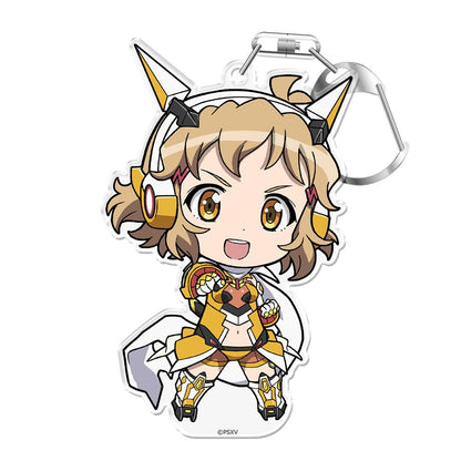 戰姬絕唱Symphogear XV ぷにこれ！キーホルダー(スタンド付) 立花 響