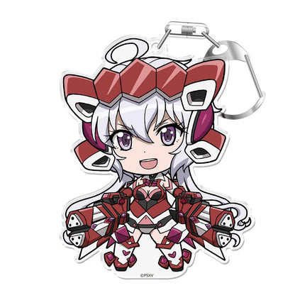 戰姬絕唱Symphogear XV ぷにこれ！キーホルダー(スタンド付) 雪音クリス