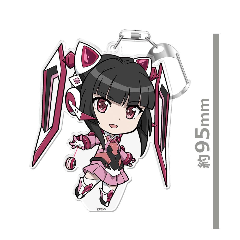 戰姬絕唱Symphogear XV ぷにこれ！キーホルダー(スタンド付) 月読 調 鑰匙扣