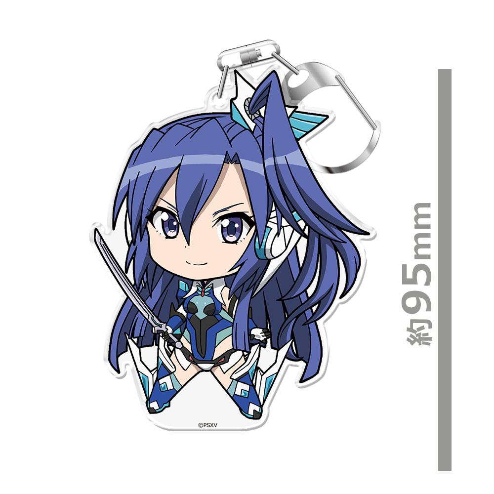 戰姬絕唱Symphogear XV ぷにこれ！キーホルダー(スタンド付) 風鳴翼 鑰匙扣
