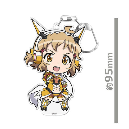 戰姬絕唱Symphogear XV ぷにこれ！キーホルダー(スタンド付) 立花 響