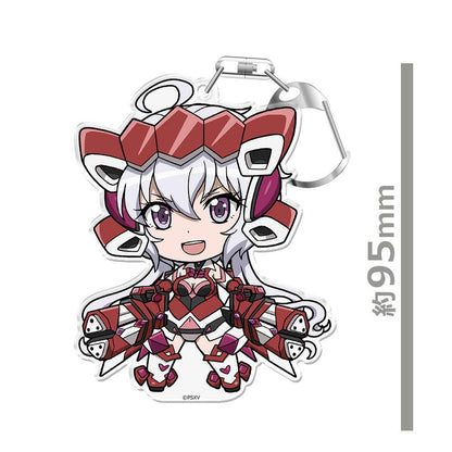 戰姬絕唱Symphogear XV ぷにこれ！キーホルダー(スタンド付) 雪音クリス