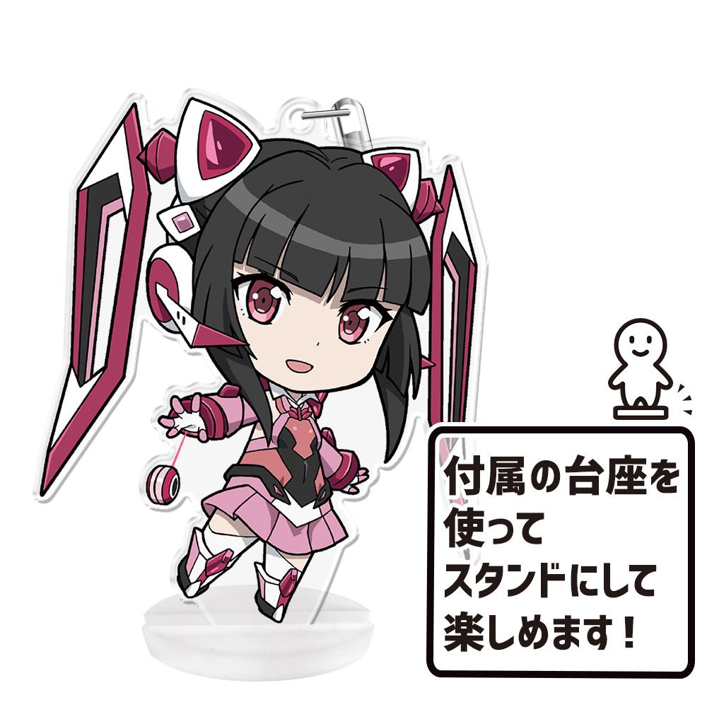 戰姬絕唱Symphogear XV ぷにこれ！キーホルダー(スタンド付) 月読 調 鑰匙扣