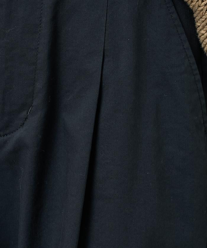彎刀褶皺長褲