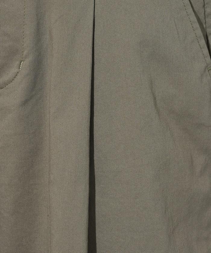 彎刀褶皺長褲