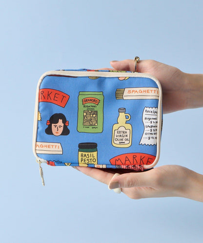 OOHLALA/1537 SOFTY BLOCK POUCH