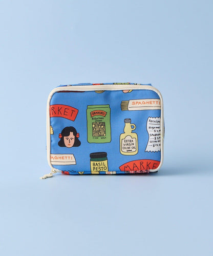 OOHLALA/1537 SOFTY BLOCK POUCH