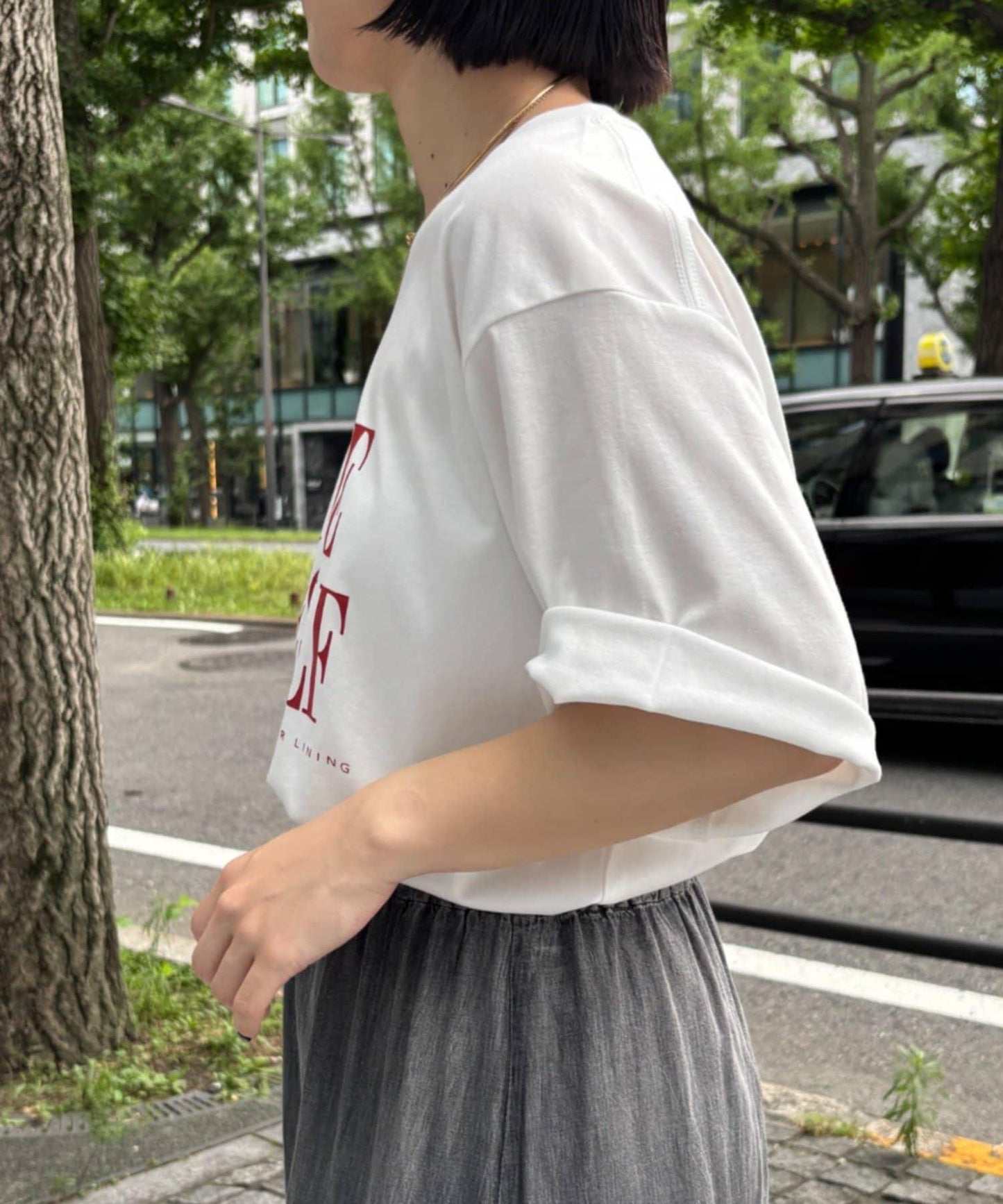 Logo光滑T恤