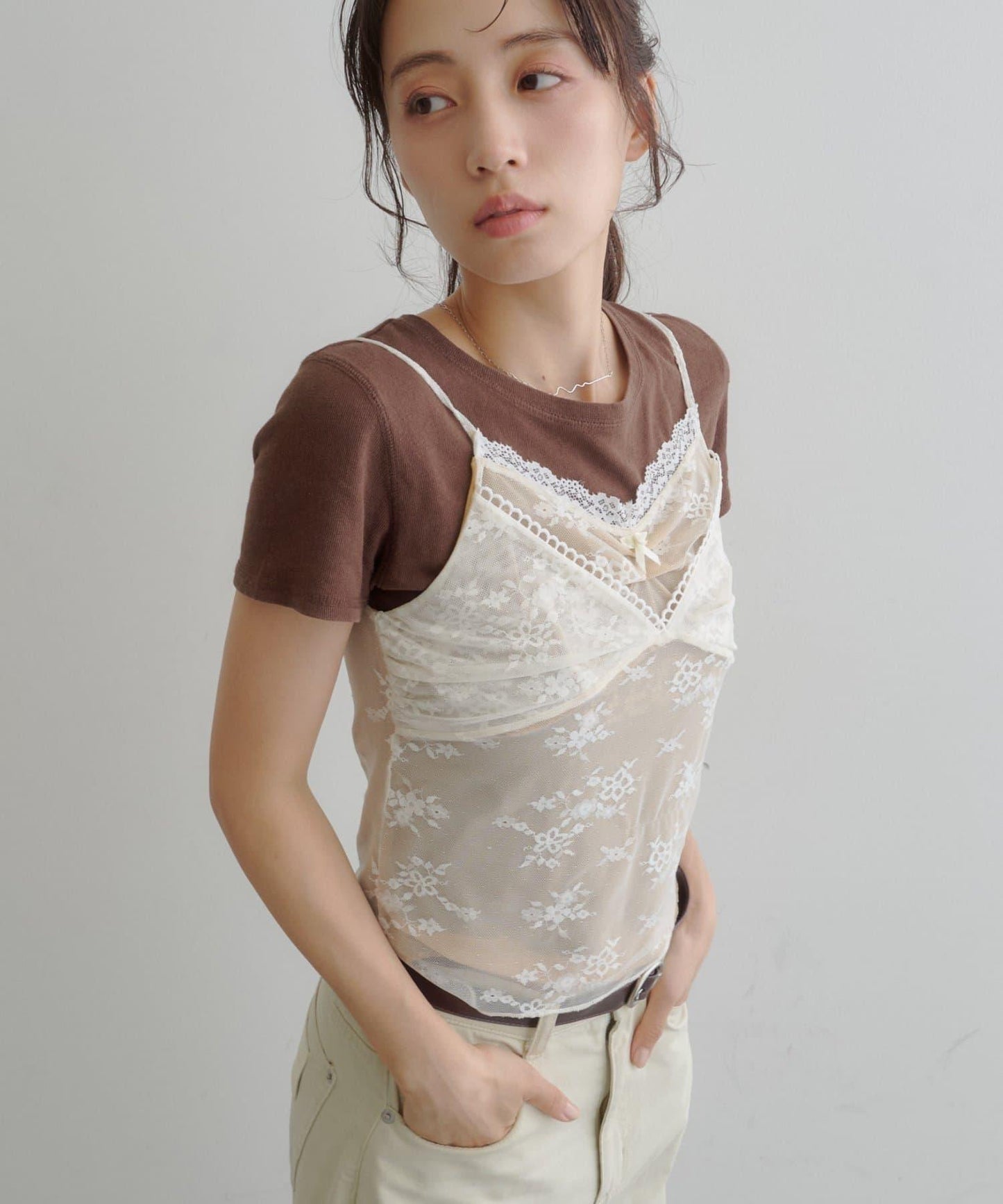 蕾絲吊帶背心