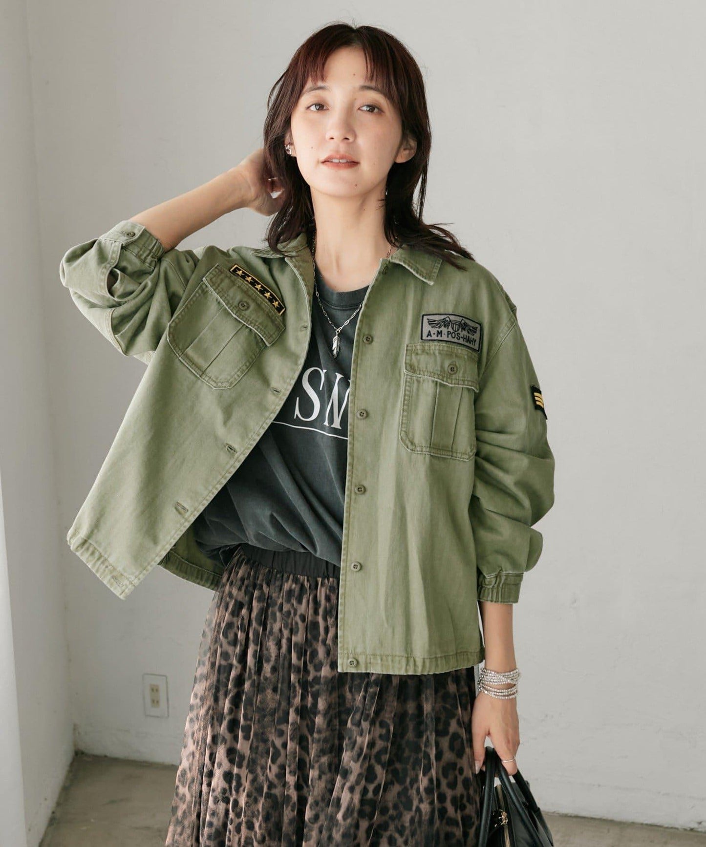 Yossshiiii企畫 A・MONN 軍事襯衫 9月上旬發貨預定