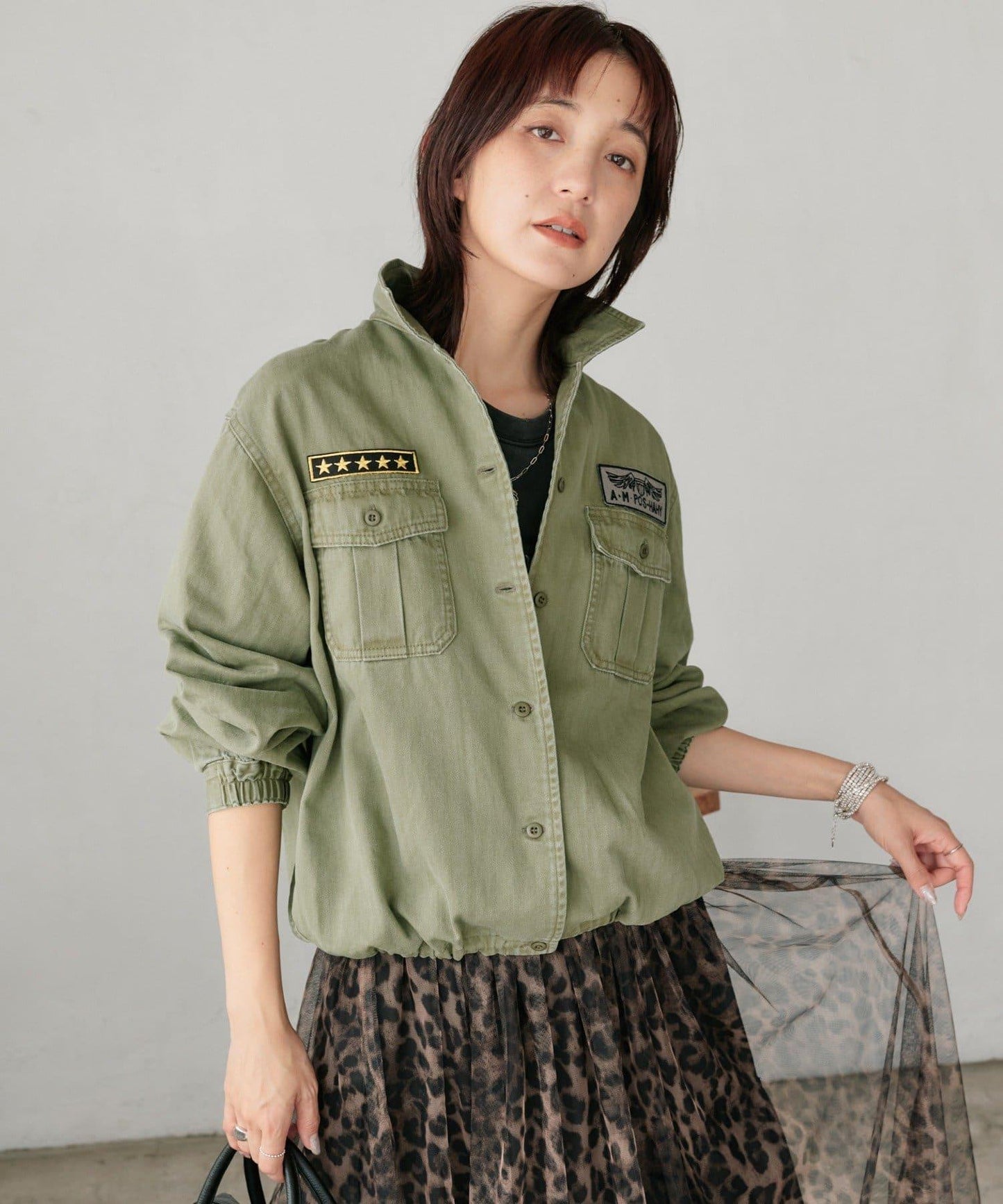 Yossshiiii企畫 A・MONN 軍事襯衫 9月上旬發貨預定